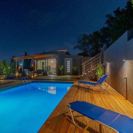 Private Pool Villa Ggki Skepasti Экстерьер фото