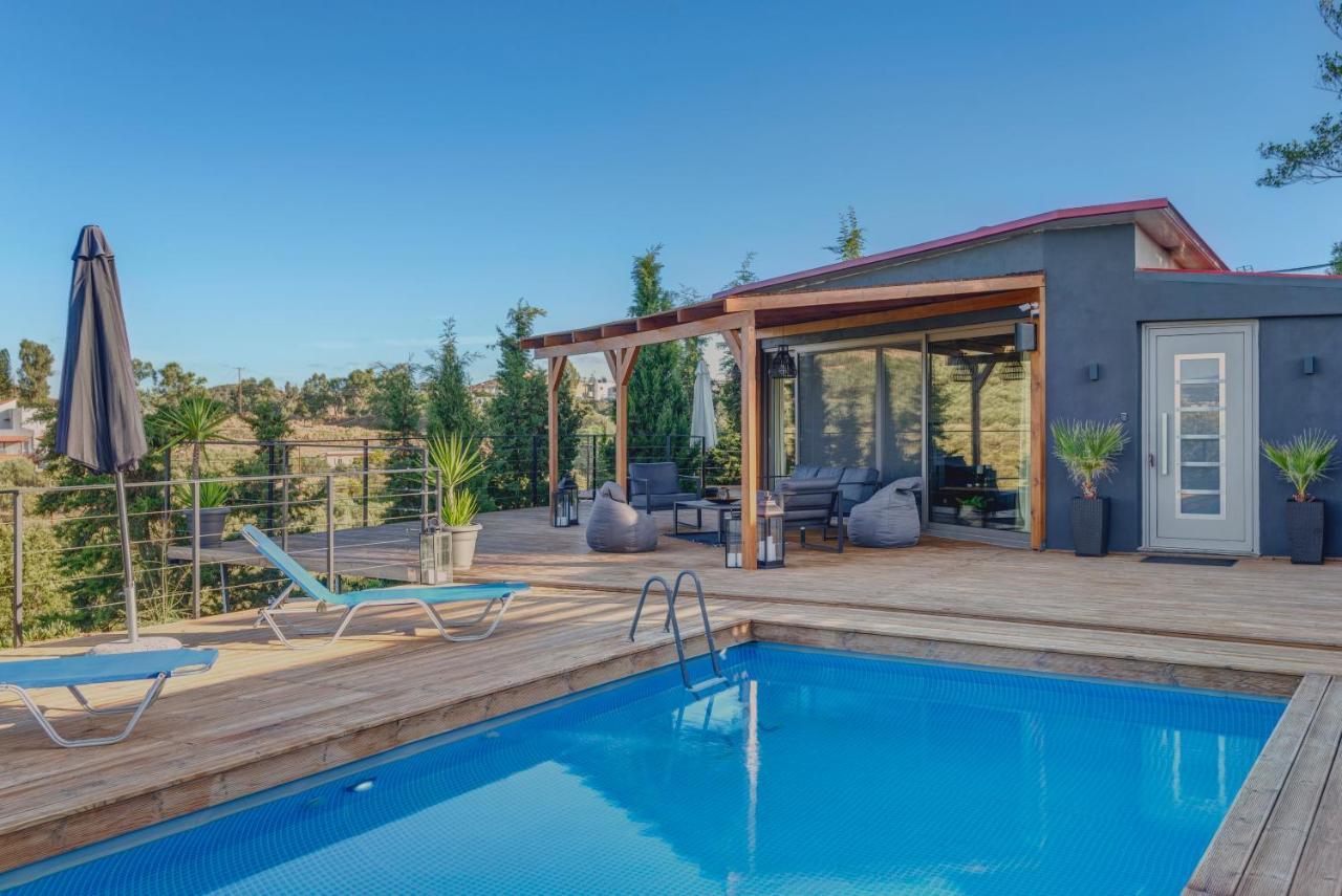Private Pool Villa Ggki Skepasti Экстерьер фото