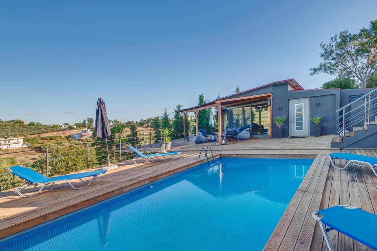Private Pool Villa Ggki Skepasti Экстерьер фото