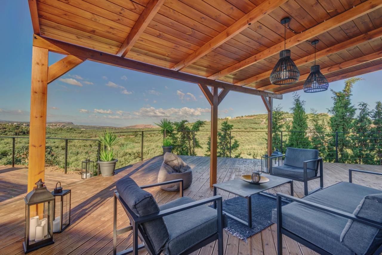 Private Pool Villa Ggki Skepasti Экстерьер фото