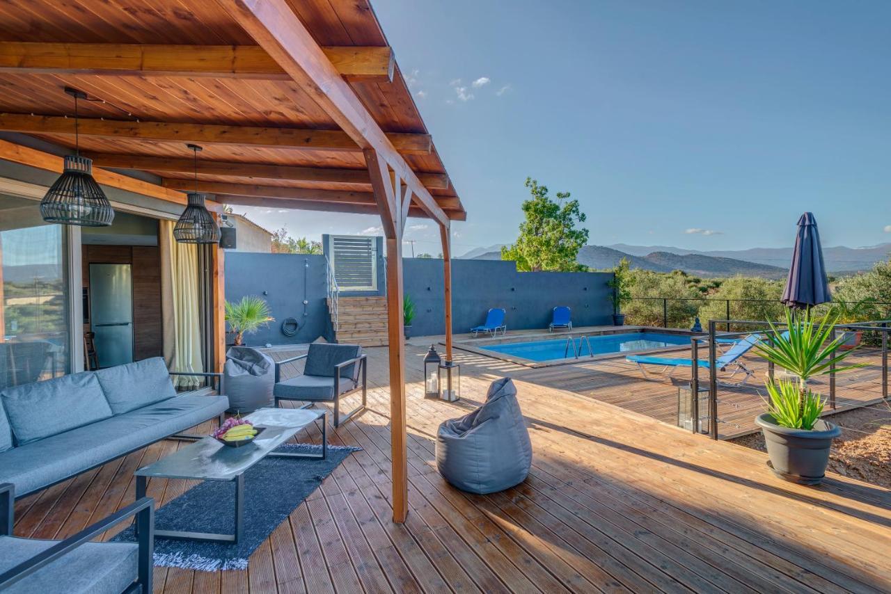 Private Pool Villa Ggki Skepasti Экстерьер фото