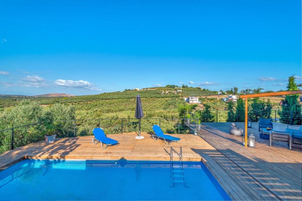Private Pool Villa Ggki Skepasti Экстерьер фото