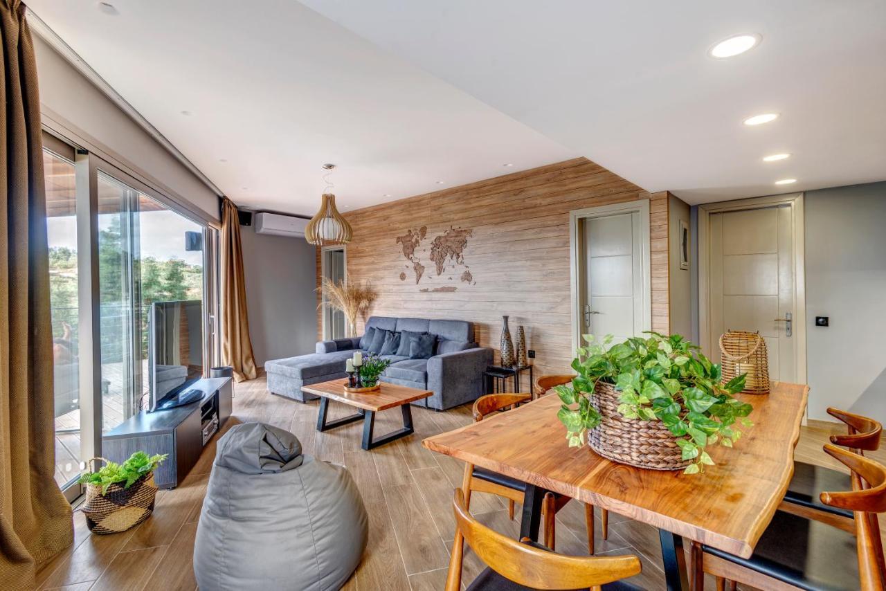 Private Pool Villa Ggki Skepasti Экстерьер фото