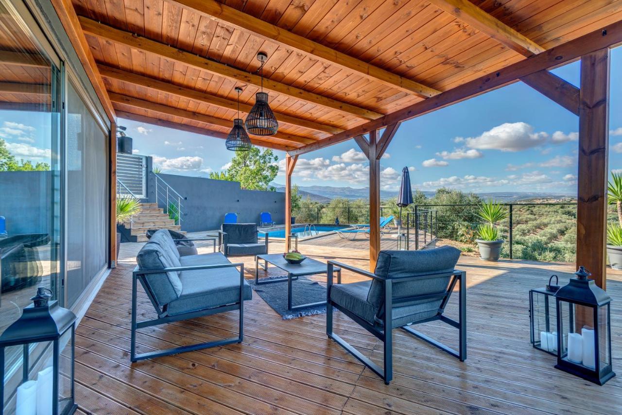 Private Pool Villa Ggki Skepasti Экстерьер фото
